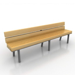 bench 3D Model Preview #50c69f85