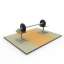 3D "Gym Fitness Equipment" - Interior collection