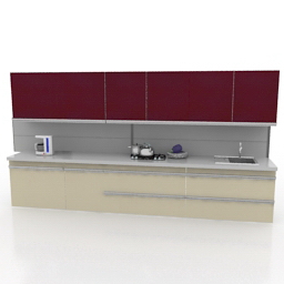 kitchen  3D Model Preview #4a60a242
