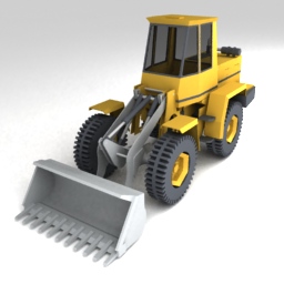 Download 3D Wheel loader