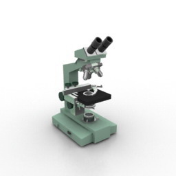 microscope 3D Model Preview #9bf211af