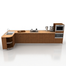 kitchen 1 3D Model Preview #3ecc0b96
