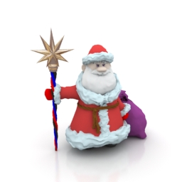 Download 3D Santa Claus