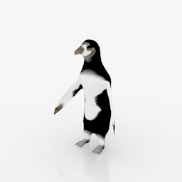 3D Penguin preview