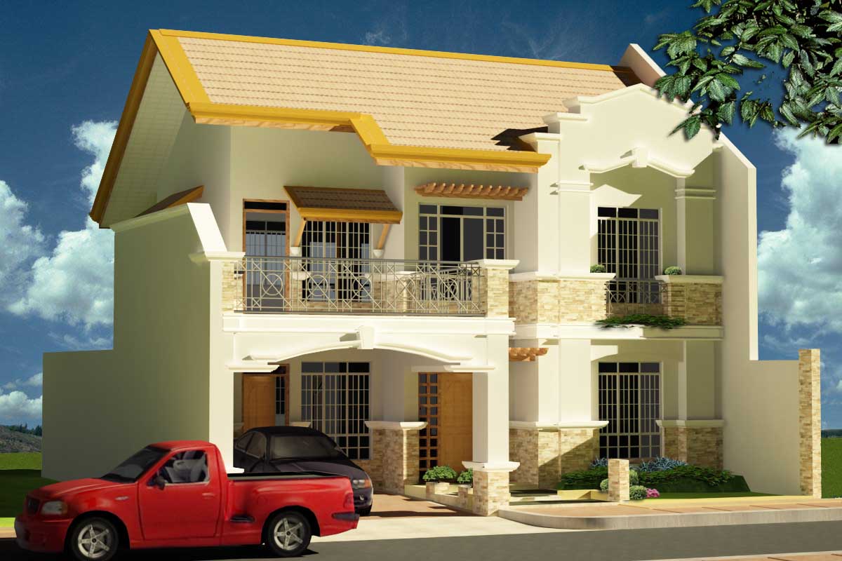 New two build. 2 Story House. Two-storey House. Two storey building. Rainbow Multi-storey House.