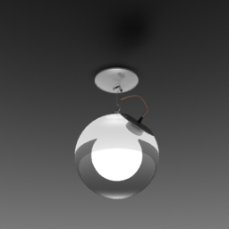 lamp soffitto 3D Model Preview #40cc4190