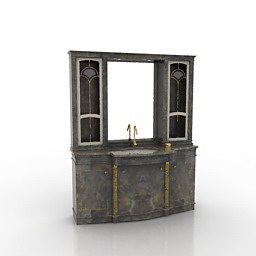 wash-stand 3D Model Preview #584e3ac0