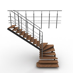 Stairs 3d Model Free