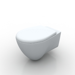 lavatory pan 3D Model Preview #17acb348