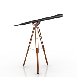 telescope 3D Model Preview #39976f6e