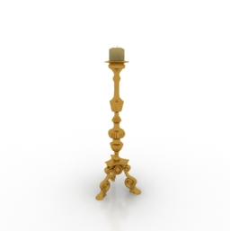 candlestick 3D Model Preview #91f79dd4