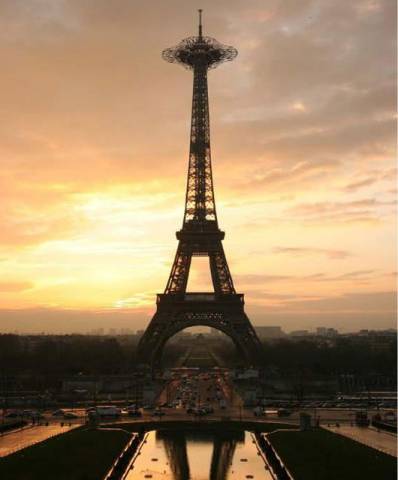 Eiffel tower extension, Paris, France