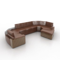 sofa 3 3D Model Preview #4a2a4fb5