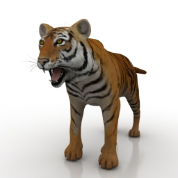 Download 3D Tiger