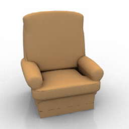 armchair 3D Model Preview #1443e221