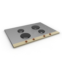 cooker panel 2 3D Model Preview #fcad4452