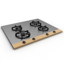 cooker panel 1 3D Model Preview #f685fb4c