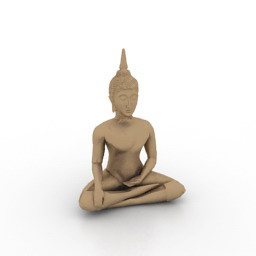 3D Buddha preview