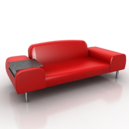 cloud sofa 3D Model Preview #4cc4890f