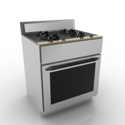 cooker 3 3D Model Preview #dca60894