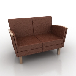3D Settee preview