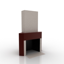fireplace 3D Model Preview #794a30a2