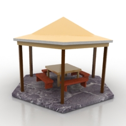 summerhouse 3D Model Preview #1fa890ce