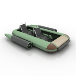 boat  1 3D Model Preview #a2610667