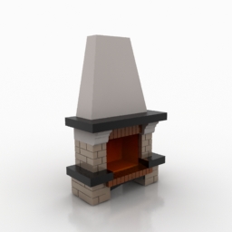 fireplace 3D Model Preview #3cfecd91