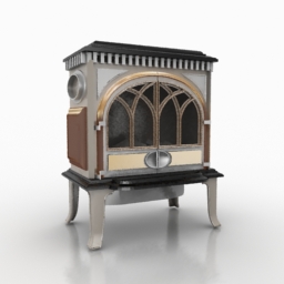 fireplace 3 3D Model Preview #d0a06040