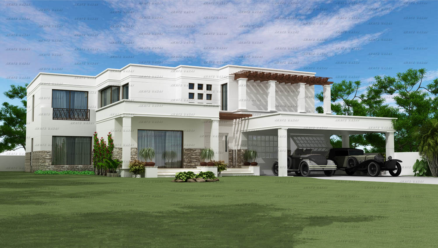 Architectural Home Design by Ahmed Waqas | Category ...