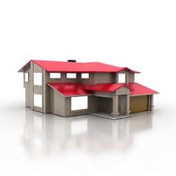  3D  Model House  Category Buildings and Houses