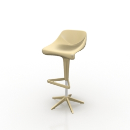 bar chair 3D Model Preview #d5a54175