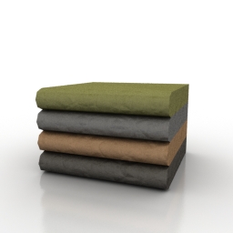 folded clothes 3D Model Preview #46fa4173