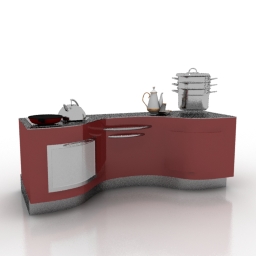 kitchen - 3D Model Preview #a099dce6