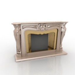 fireplace 3 3D Model Preview #ebf59941
