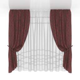 curtain 3D Model Preview #edfe8800