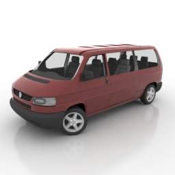 Minibus 3D Model