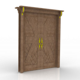 3D Door preview