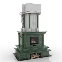 fireplace 3D Model Preview #1a88e616