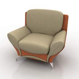 armchair - 3D Model Preview #6ccea0f2