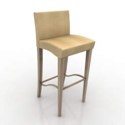 bar chair 3D Model Preview #e816fe42