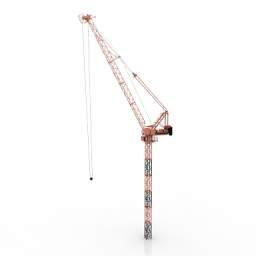 3d Model Crane Category Industrial Construction Equipment