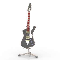 guitar 3D Model Preview #24d0a375