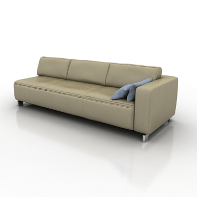 sofa segment 3D Model Preview #caff827a