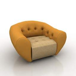 armchair 3D Model Preview #8a2e5762