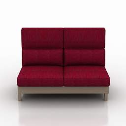 sofa 3D Model Preview #d7dd22f2