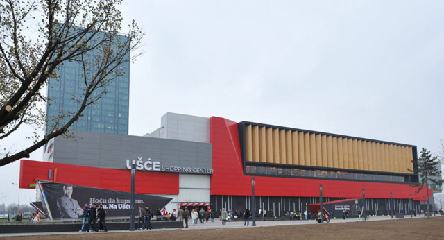 Serbia shopping center completes