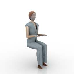 woman 1 3D Model Preview #f8570d39