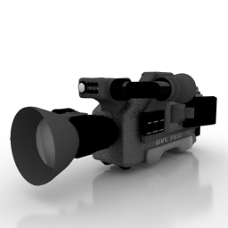 Video Camera 3d Model Free Download